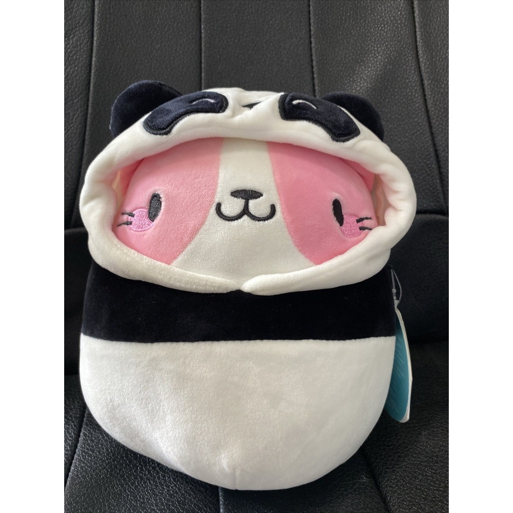 Squishmallows 20cm Joxtine the Cat in Panda Costume Plush